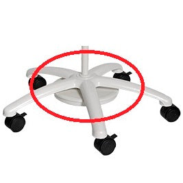 Luxo SPA025674, Extra Weight Trolley White
