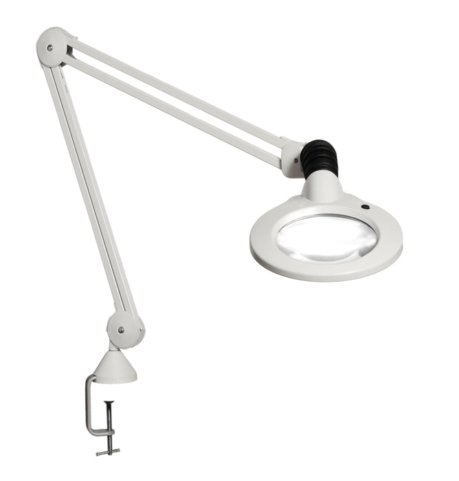 Luxo KFM LED, 45" arm, 3-D lens and clamp
