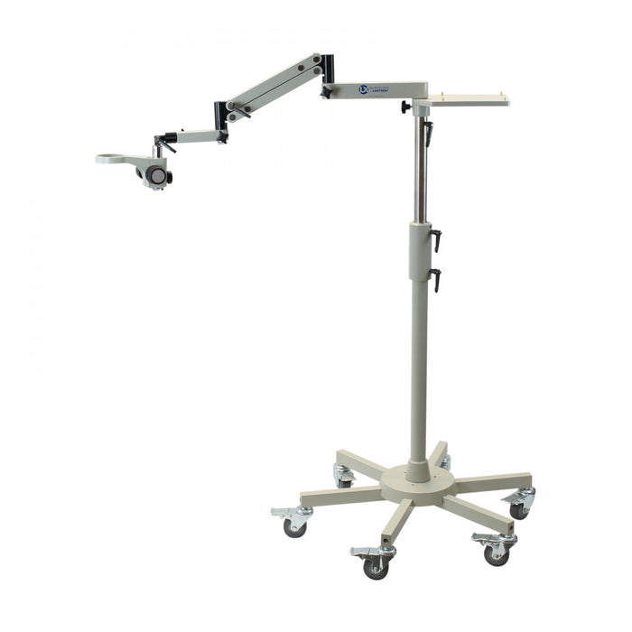 LX 23798 Floor stand with casters and articulated v7 arm with focus mount 23mm