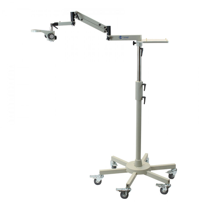 LX 23798 Floor stand with casters and articulated v7 arm with focus mount 23mm