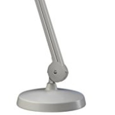 Luxo 18351LG Magnifier LFM LED, 30" arm, 3-D lens and base, Light Grey