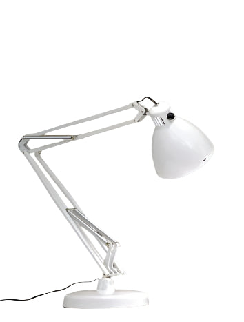 Luxo L-1EWT LED Task Light Table/Desk Base, White