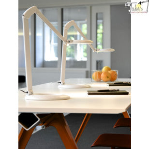 LUXO OVE025026 Ovelo Task Light with Bracket White