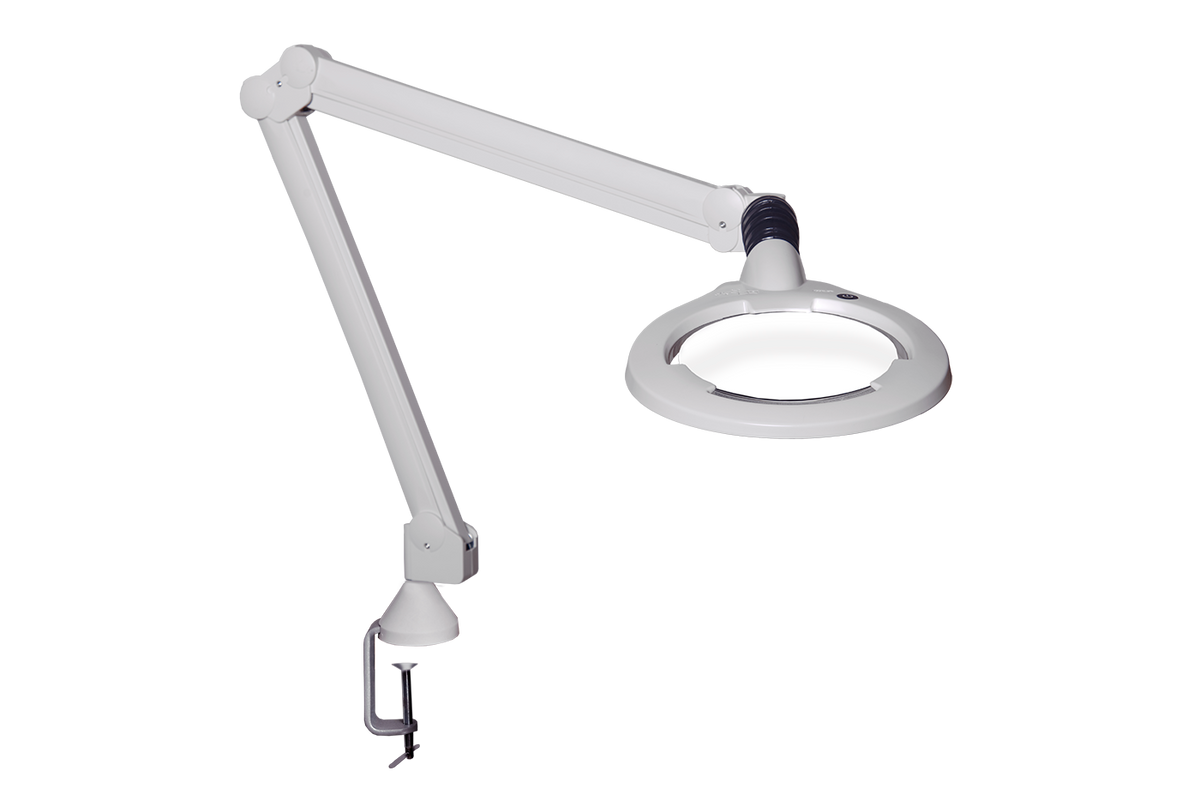 Luxo CIL026698, Circus LED Magnifier 3.5-Diopter, 45in. Arm