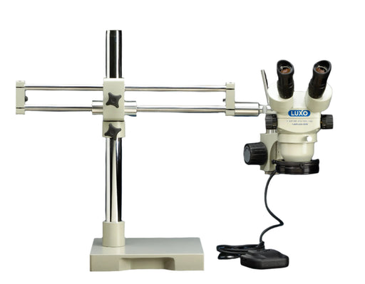 Luxo Microscope Syetem S-Z 23mm Binocular, RB Stand, Dimmable LED-High Output Ring Light