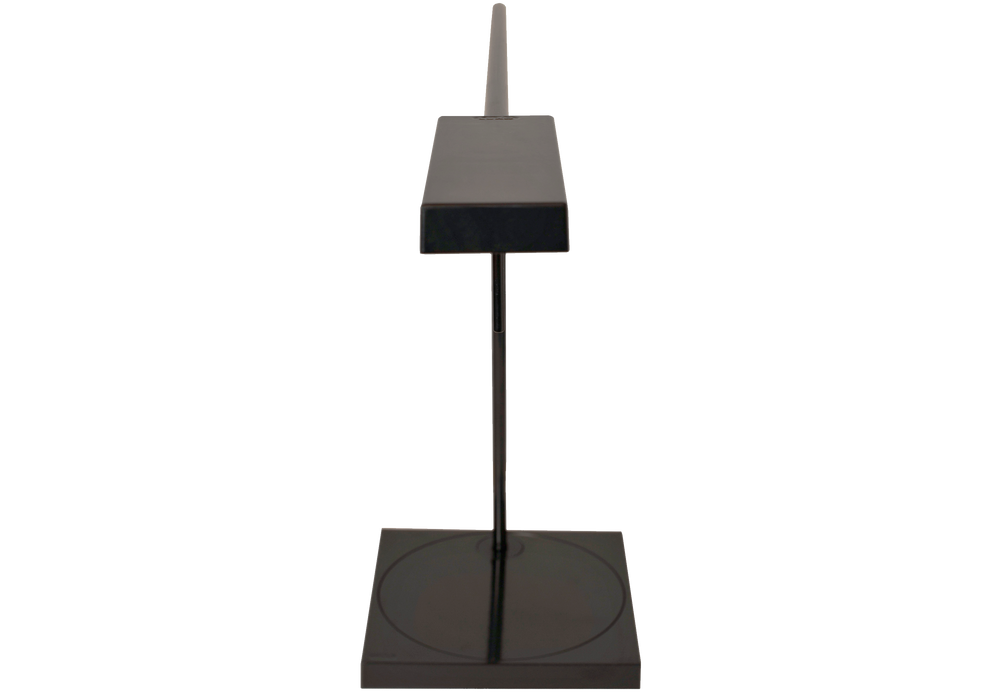 Luxo Ninety LED task light with table-desk base, Metallic Black Gloss